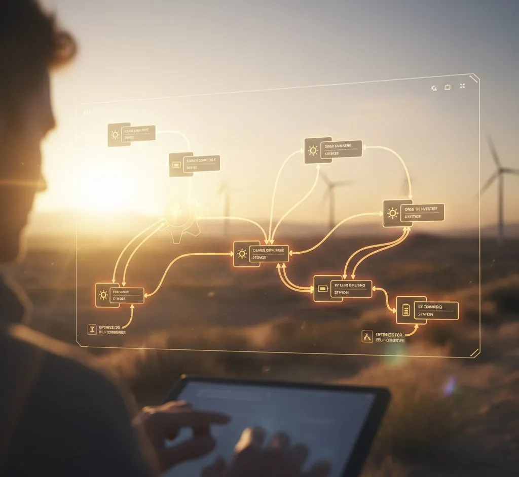 DIY solar panel setup for home energy generation