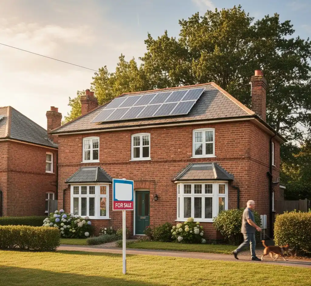 Smart energy meter showing electricity costs and solar savings